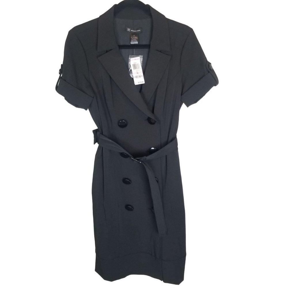 INC International Concepts Black Mini Dress